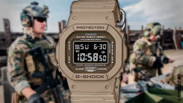 Casio представила классические модели в новом милитари стиле - DW-5600LU и DW-6900LU Casio-G-Shock-DW-5600LU-Watch-photo-1