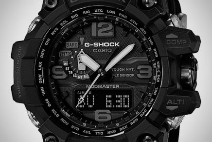 Casio выпустила тактическое оформление мультизадачных часов MudMaster GWG-1000 Casio-G-Shock-MudMaster-GWG-1000-1A1-Watch-2018-photo-3-436x291