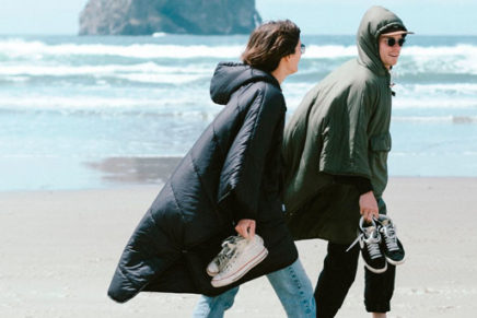 Марка Poler выпустила серию утеплённых двусторонних пончо Reversible Camp Poncho