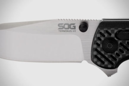 SOG выпустила новую модель утилитарного складного ножа SOG Terminus XR SOG-Terminus-XR-Folding-Knife-2018-photo-2-436x291