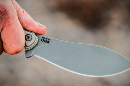 TOPS Knives расширил коллекцию ножей для охоты новой моделью Camp Creek TOPS-Camp-Creek-Fixed-Blade-Knife-2018-photo-4-436x291