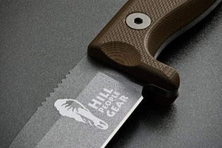 Hill People Gear представила свой первый полевой нож с фиксированным клинком Hill-People-Gear-HPG-Field-Knife-2018-photo-4-436x291