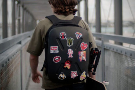 Jerrybag разместила на Kickstarter повседневный рюкзак с ударопрочной скорлупой