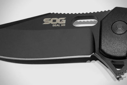 SOG анонсировала на лето новый утилитарный складной нож SOG SEAL Pup XR SOG-SEAL-Pup-XR-Folding-Knife-2019-photo-2-436x291