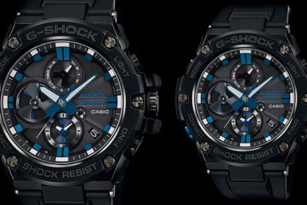 Casio представила новые модели наручных часов из ударопрочной коллекции G-Steel Casio-G-Steel-GST-B100BNR-1A-Watch-2019-photo-2-436x291