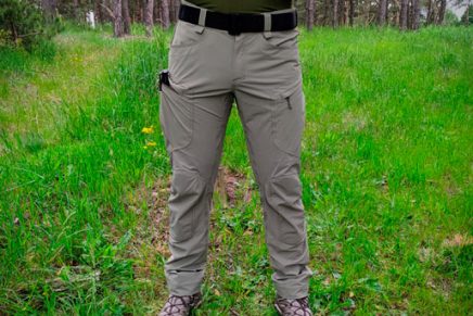 Знакомство с легкими и универсальными походными брюками серии Chameleon Tramp Olive Chameleon-Tramp-Olive-Pants-Review-2019-photo-2-436x291