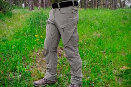 Знакомство с легкими и универсальными походными брюками серии Chameleon Tramp Olive Chameleon-Tramp-Olive-Pants-Review-2019-photo-3-436x291