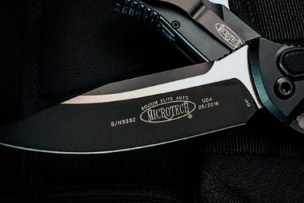 Лучший нож 2019 года по версии ежегодной специализированной выставки Blade Show 2019 Blade-Show-2019-Microtech-Socom-Elite-Auto-Folding-Knife-2019-photo-2-436x291
