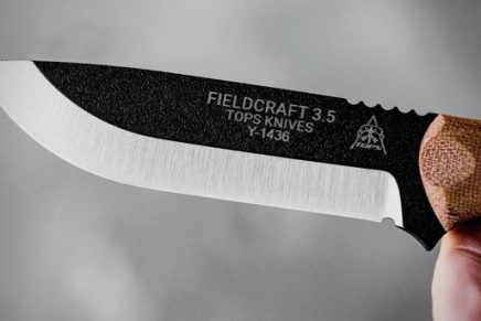 TOPS Knives отправила в продажу новый утилитарный полевой нож TOPS Fieldcraft 3.5 TOPS-Fieldcraft-3-5-Fixed-Blade-Knife-2019-photo-2-436x291