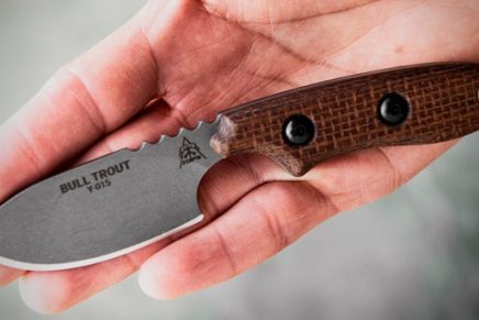 Бренд TOPS Knives выпустил в продажу два новых полевых ножа - Bull Trout и Nata TOPS-Bull-Trout-Fixed-Blade-Knife-2019-photo-2-436x291