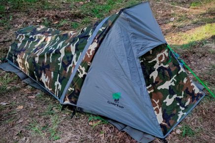 Детальное знакомство с облегченной одноместной палаткой GeerTop Blazer 1P Bivy Tent GeerTop-Blazer-Solo-Tent-Review-2019-photo-1-436x291
