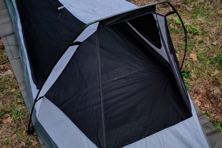 Детальное знакомство с облегченной одноместной палаткой GeerTop Blazer 1P Bivy Tent GeerTop-Blazer-Solo-Tent-Review-2019-photo-5-436x291