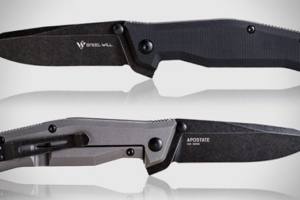 Steel Will Knives стартовал продажи двух новых серии складных ножей - Shaula и Apostate Steel-Will-Knives-Apostate-1150-EDC-Folding-Knife-2019-photo-2-436x291