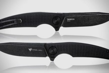 Steel Will Knives стартовал продажи двух новых серии складных ножей - Shaula и Apostate Steel-Will-Knives-Shaula-F61-EDC-Folding-Knife-2019-photo-2-436x291