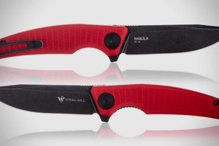 Steel Will Knives стартовал продажи двух новых серии складных ножей - Shaula и Apostate Steel-Will-Knives-Shaula-F61-EDC-Folding-Knife-2019-photo-4-436x291