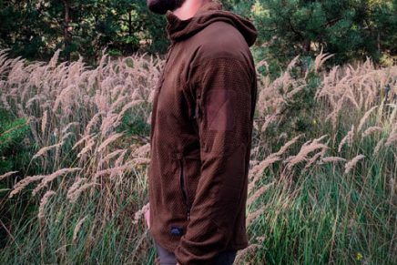Ознакомительный обзор универсальной и легкой флисовой кофты Helikon-Tex Alpha Hoodie Jacket Helikon-Tex-Alpha-Hoodie-Jacket-Review-2019-photo-5-436x291
