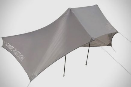 Представлено крепление для тента, которое позволит использовать велосипед как опору Ultimate-Direction-FK-Tarp-Bike-Conversion-Kit-2019-photo-2-436x291