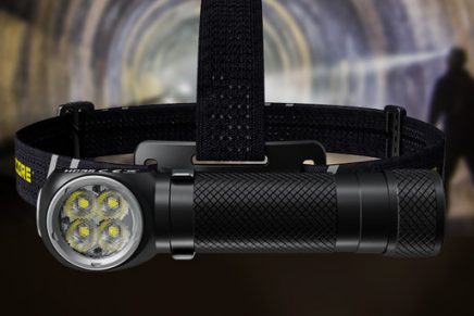 Nitecore дополнила линейку Г-образных фонарей новой моделью Nitecore HC35 2700LM