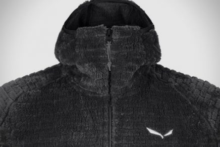 Salewa выпустила к осенне-зимнему сезону облегченную и компактную флисовую кофту Salewa-Ortles-Polartec-Wool-Highloft-Full-Zip-Hoody-2019-photo-2-436x291