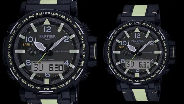 Casio выпустила новые наручные часы из серии PRG-650 с люминесцентным ремешком Casio-ProTrek-PRG-650YL-3-EDC-Watch-2020-photo-4