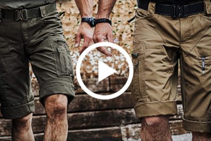 Разбор основных особенностей дизайна универсальных шорт UF PRO P-40 Tactical Shorts