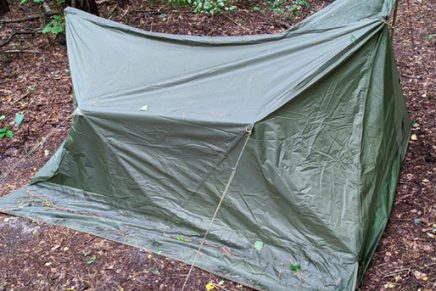 Первые впечатления от универсальной палатки OneTigris Backwoods Bungalow Shelter OneTigris-Backwoods-Bungalow-UL-Super-Shelter-2-Review-2020-photo-16-436x291