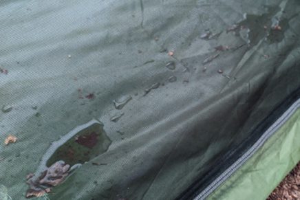 Первые впечатления от универсальной палатки OneTigris Backwoods Bungalow Shelter OneTigris-Backwoods-Bungalow-UL-Super-Shelter-2-Review-2020-photo-18-436x291