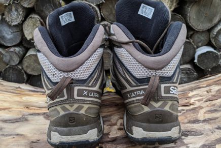 Обзор облегченных походных ботинок Salomon X Ultra 3 Mid Aero, после длительного использования Salomon-X-Ultra-3-Mid-Aero-Boots-Second-Review-2020-photo-3-436x291