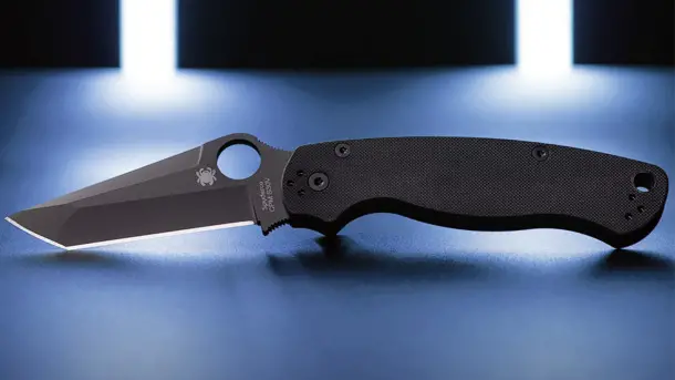 Представлен новый карманный нож Spyderco Para Military 2 Black Tanto Spyderco-Para-Military-2-Black-Tanto-EDC-Folding-Knife-2020-photo-5