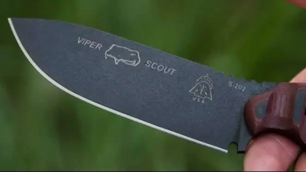 TOPS-Knives-Viper-Scout-Fixed-Blade-Knife-Video-2020-photo-2