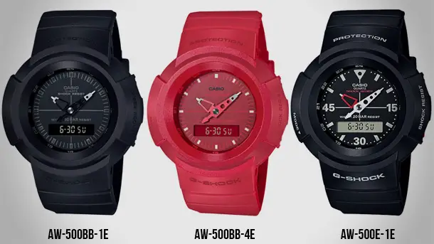 Aw 500 I Awm 500 Vozvrashenie Klassicheskih Chasov Casio G Shock