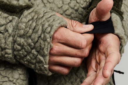 Vollebak выпустила теплую флисовую кофту ледникового периода - Ice Age Fleece Vollebak-Ice-Age-Fleece-Jacket-2020-photo-4-436x291