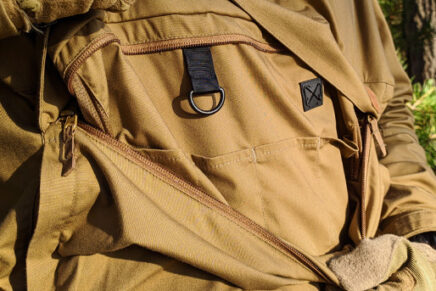 Подробное знакомство с универсальной полевой курткой Helikon-Tex Woodsman Anorak Jacket Helikon-Tex-Woodsman-Anorak-Jacket-Review-2020-photo-23-436x291