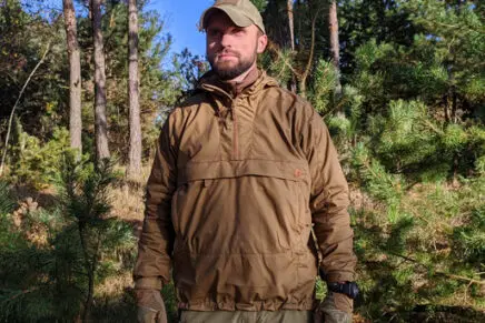 Подробное знакомство с универсальной полевой курткой Helikon-Tex Woodsman Anorak Jacket Helikon-Tex-Woodsman-Anorak-Jacket-Review-2020-photo-8-436x291