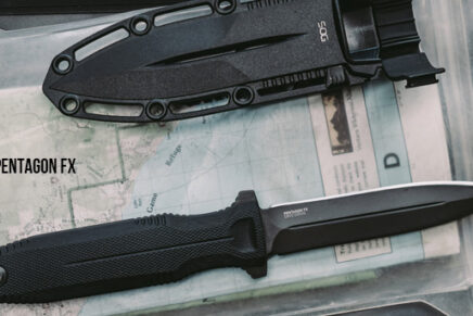 Новые складные и фиксированные ножи от бренда SOG на летний сезон 2021 года SOG-Pentagon-FX-Fixed-Blade-Knife-2021-photo-2-436x291
