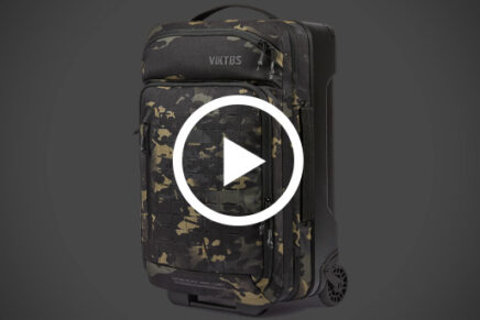 Презентация дизайна универсальной дорожной сумки VIKTOS Johnny Combat Wheelie Bag
