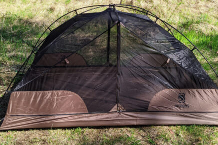 Знакомство с универсальной походной палаткой OneTigris COSMITTO Backpacking Tent OneTigris-COSMITTO-Backpacking-Tent-Review-2021-photo-10-436x291