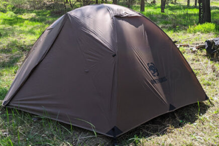 Знакомство с универсальной походной палаткой OneTigris COSMITTO Backpacking Tent OneTigris-COSMITTO-Backpacking-Tent-Review-2021-photo-19-436x291