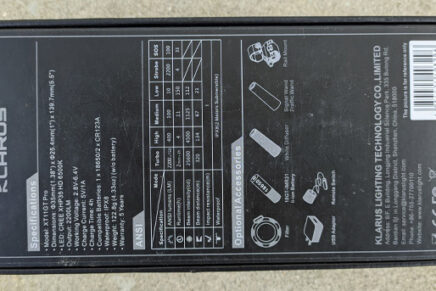 Первые впечатления от тактического светодиодного фонаря Klarus XT11GT Pro Klarus-XT11GT-Pro-LED-Flashlight-Review-2021-photo-7-436x291