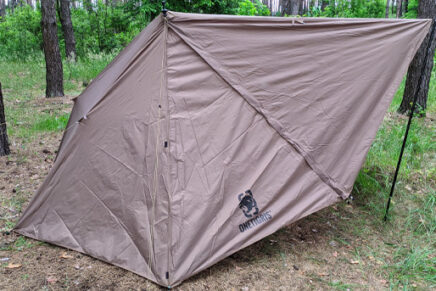 Первые впечатления от универсального полевого тента OneTigris Roc Shield Bushcraft Tent OneTigris-Roc-Shield-Bushcraft-Tent-Review-2021-photo-14-436x291