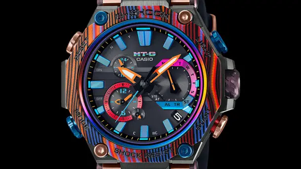 Презентация нового лимитированного исполнения премиальных часов Casio MTG-B2000 Casio-MT-G-MTG-B2000XMG-1A-Watch-Video-2021-photo-2