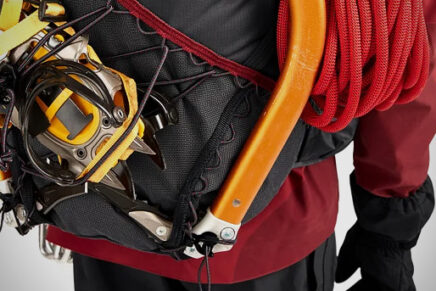 Klattermusen выпустил серии горнолыжных и альпинистских рюкзаков Trud и Höner Klattermusen-Honer-Mountaineering-Backpack-2021-photo-4-436x291