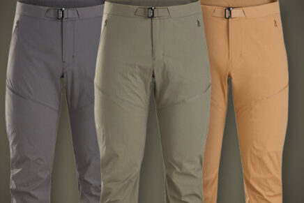 Arc’teryx выпустила модель быстросохнущих и легких походных брюк Gamma Quick Dry Pant