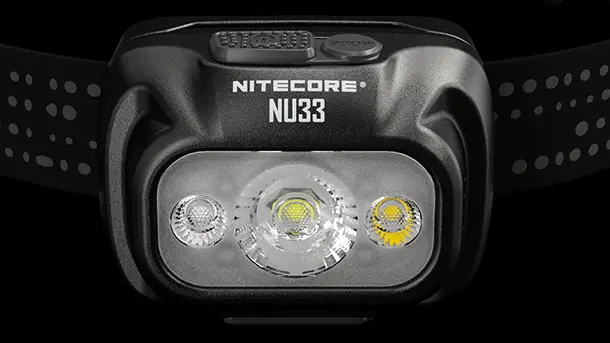 Nitecore NU33 - новый налобный фонарь с тремя светодиодами