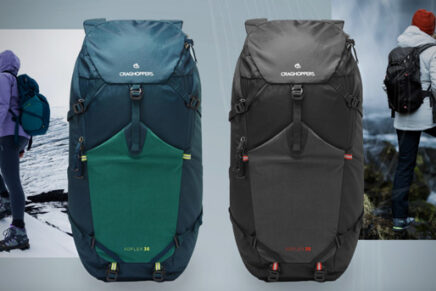 Craghoppers представила новую линейку облегченных походных рюкзаков Adflex Backpacks