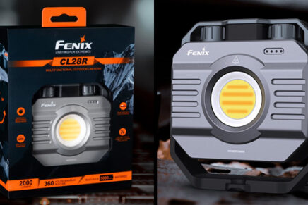 Fenix Lighting представила новый универсальный светильник-повербанк Fenix CL28R